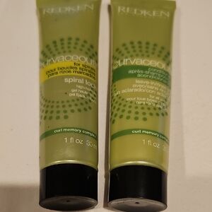 Curvaceous Duo Spiral Lock and Conditioner 1 oz. travel size New